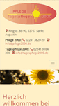 Mobile Screenshot of pflege2000.de